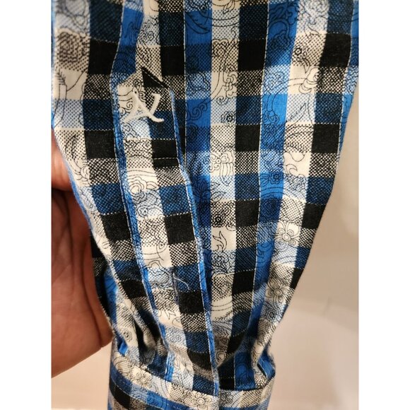 Au Noir Long Sleeves Men Shirt Size 6 Pre-Owned - Picture 4 of 10